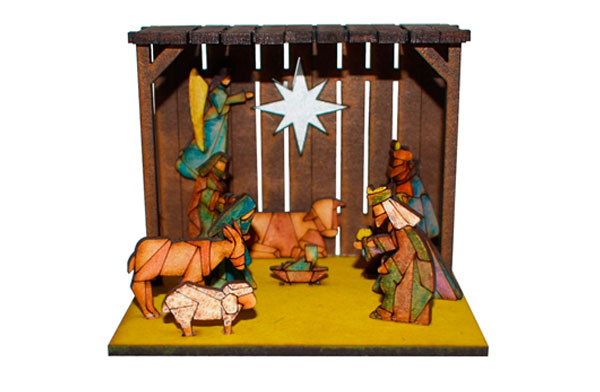 Nacimiento Pesebre MDF